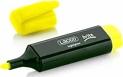 Lacco Brite 210 Sarı Fosforlu Kalem