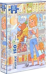 Laço Kids Alışveriş Günü 150 Parça Puzzle LC7351