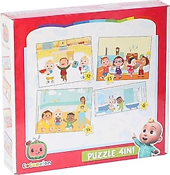 Laço Kids Cocomelon 4 in 1 Puzzle CO7899