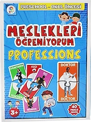 Laço Meslekleri Öğreniyorum Okul Öncesi Eğitim Seti 40 Parça