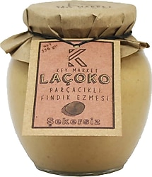 Laçoko Parçacıklı Şekersiz 350 gr Fındık Ezmesi