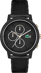 Lacoste 12.12 Chrono LAC2011247 Siyah-Rose Gold Erkek Kol Saati