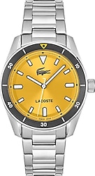 Lacoste Boston LAC2011426 Çelik Kordon Sarı Erkek Kol Saati