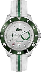 Lacoste Toronga LAC2011340 Kumaş Kordon Beyaz Erkek Kol Saati