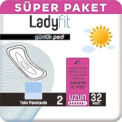 Ladyfit Günlük Ped Uzun 32'li