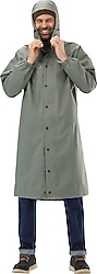 Lafuma Rain Overcoat LFV12375 Kapüşonlu Erkek Yağmurluk