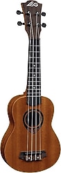 Lag GLU TKU10S Tiki Soprano Natural Ukulele