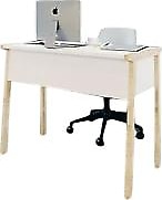Lagomood Zenith 90 cm Beyaz-Meşe Çalışma Masası