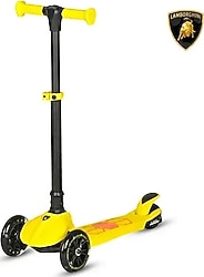 Lamborghini VAGON.LB2005SARI Işıklı 3 Tekerlekli Çocuk Scooter