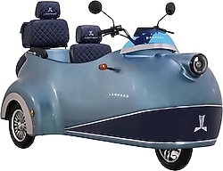 Lampago E-Trike 1000 W 22 Ah 3 Tekerlekli Elektrikli Motosiklet