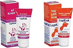 Lapitak Topuk Çatlak Kremi 60 ml + El Kremi 60 ml