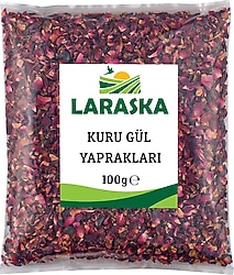 Laraska Bordo Kuru Gül Goncası 100 gr Bitki Çayı