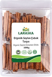 Laraska Organik Seylon Çubuk Tarçın 100 gr