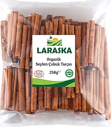 Laraska Organik Seylon Çubuk Tarçın 250 gr
