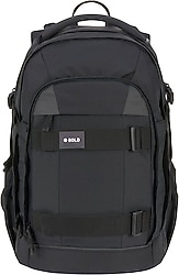 Lassig Origin Bold Black Okul Sırt Çantası
