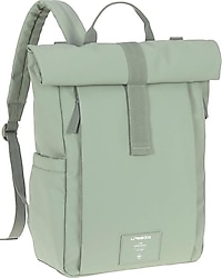 Lassig Rolltop Up Silver Green Bebek Bakım Sırt Çantası