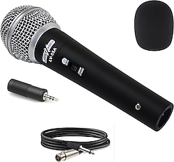 Lastvoice LV-55A Dinamik Kablolu El Mikrofonu Seti