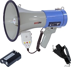 Lastvoice MGF-220BT USB Bluetooth 220 W Şarjlı El Megafonu