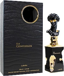 Lattafa His Confession EDP 100 ml Erkek Parfüm