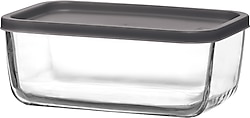 Lav Cube 1170 ml Cam Saklama Kabı