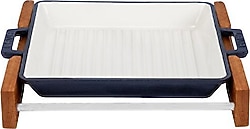 Lava İçi Sable 26x26 cm Döküm Izgara Tavası LV GT 2626 T2 SB K4 MAT BL