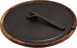 Lava Servis Tahtalı Döküm Demir Hot Plate 34 cm