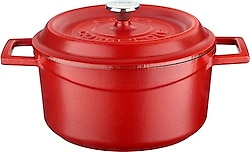 Lava Spring Yuvarlak Kırmızı 20 cm Döküm Tencere