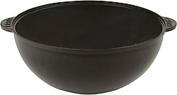 Lava Yuvarlak Siyah 30 cm Döküm Kazan Tencere