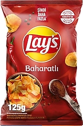 Lays Baharatlı Süper Boy Cips 125 gr