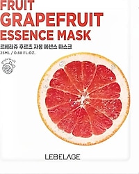 Lebelage Fruit Grapefruit Essence Aydınlatıcı Kağıt Maske