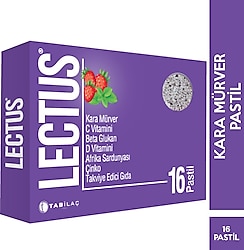 Lectus Afrika Sardunyalı 16'lı Pastil