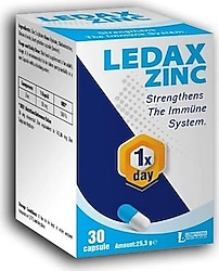 Ledapharma Ledax Zinc 30 Kapsül