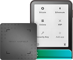 Ledger Flex Yeşil Kripto Cüzdan + Kurtarma Anahtarı
