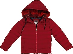 Lee Cooper Glory 231 LCB 232001 Kapüşonlu Bordo Erkek Çocuk Şişme Mont