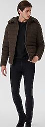 Lee Cooper Steel 231 LCM 232005 Kapüşonlu Erkek Şişme Mont