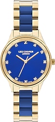 Lee Cooper LC07874.190 Altın-Mavi Kadın Kol Saati