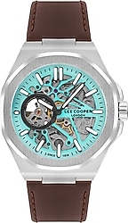 Lee Cooper LC07978.391 Kahverengi-Turkuaz Erkek Kol Saati