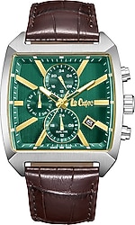 Lee Cooper LC08180.372 Kahverengi-Yeşil Erkek Kol Saati
