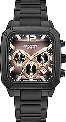 Lee Cooper LC08182.650 Rose Gold-Siyah Erkek Kol Saati