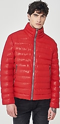 Lee L222378-600 Kırmızı Erkek Şişme Mont
