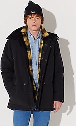 Lee L232220001 Kapüşonlu Erkek Parka