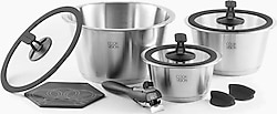 Leggno Cookvision 1058SET10 10 Parça Çelik Tencere Seti