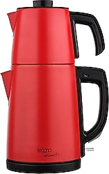 Leggno GRM102STMRD Gourmet Pro 1650 W Kırmızı Çelik Çay Makinesi