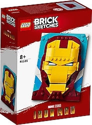 Lego 40535 Brick Sketches Iron Man