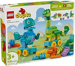 Lego 10451 Duplo 3'ü 1 Arada Tekerlekli Dinozorlar