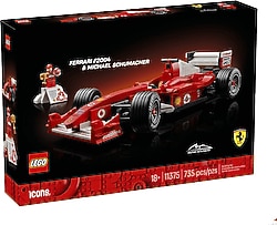 Lego 11375 Icons Ferrari F2004 ve Michael Schumacher