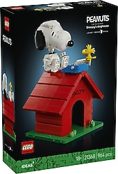 Lego 21368 Ideas Peanuts Snoopy'nin Köpek Kulübesi
