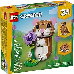 Lego 31376 Creator Sevimli Hamster ile Çiçek