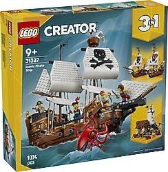 Lego 31387 Creator 3'ü 1 Arada İkonik Korsan Gemisi