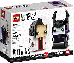Lego 40620 BrickHeadz Cruella and Maleficent